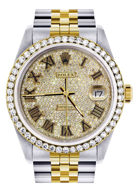 rolex mens watch gold and silver|k gold rolex watch price.